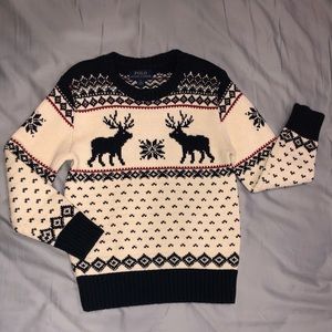 Polo Ralph Lauren boy’s Christmas sweater.